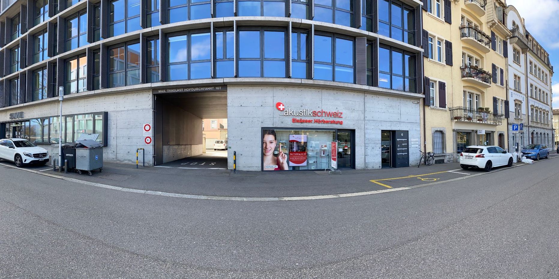 Akustik Schweiz Elsässer Hörberatung Schaufenster 2019 Frühling Solothurn
